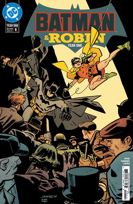 Batman And Robin Year One #1 (of 12) Cover A Chris Samnee