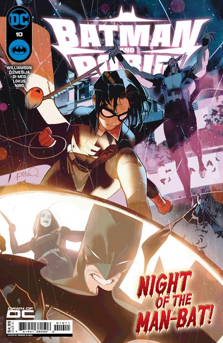 《蝙蝠俠與羅賓》#10 封面由西蒙·迪·梅奧 (Simone Di Meo) | 2024 年 6 月 11 日