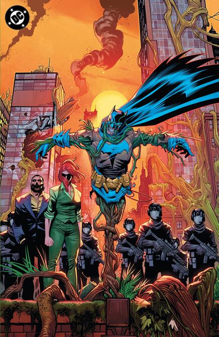 蝙蝠俠：惡種夕陽 #1（單刊）封面 F Giuseppe Camuncoli 與 Cliff Rathburn 燙金特別版