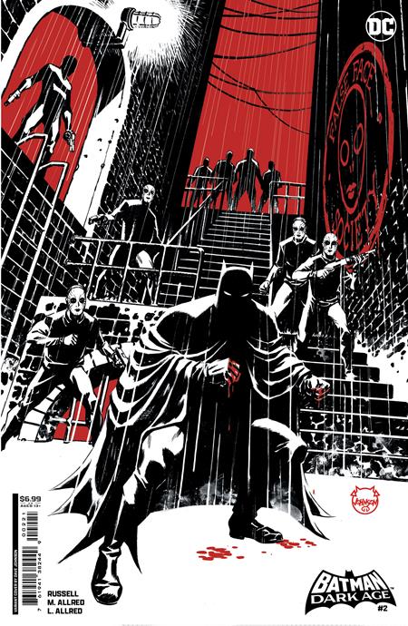 蝙蝠俠黑暗時代 #2（共 6 張）封面 B 戴夫約翰遜卡片紙變體 | 2024 年 4 月 23 日