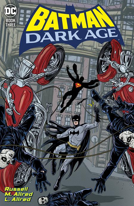 《蝙蝠俠黑暗時代》第 3 期（共 6 期）封面：Michael Allred | 麥可歐雷德2024 年 5 月 28 日