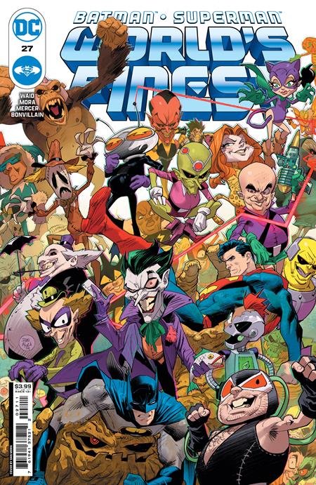 《蝙蝠俠：超人世界》最佳 #27 封面 A Dan Mora | 2024 年 5 月 21 日