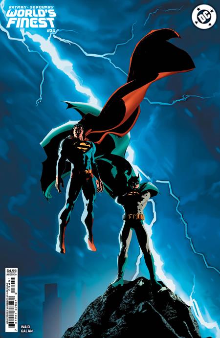 Batman Superman Worlds Finest #34 Cover C Mike Deodato Jr Card Stock Variant | 17 December 2024