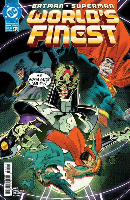 蝙蝠俠：超人：世界最佳#43 封面 A 丹莫拉