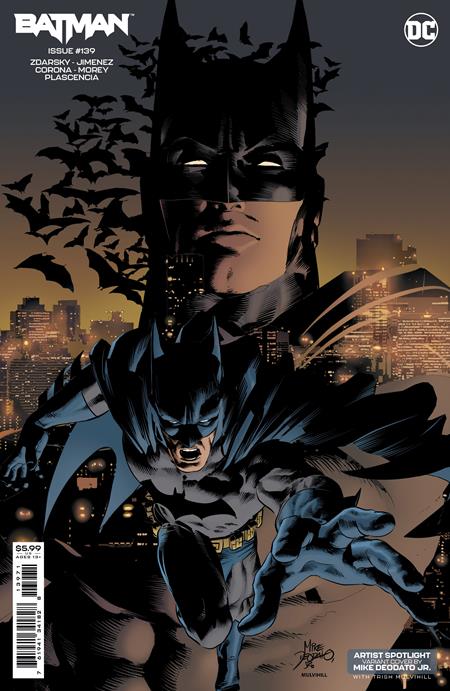 蝙蝠俠 #139 封面 D Mike Deodato Jr 藝術家聚光燈卡紙變體