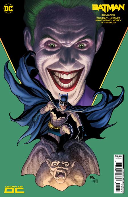 蝙蝠俠 #140 封面 C 豪爾赫·希門尼斯卡片紙變體