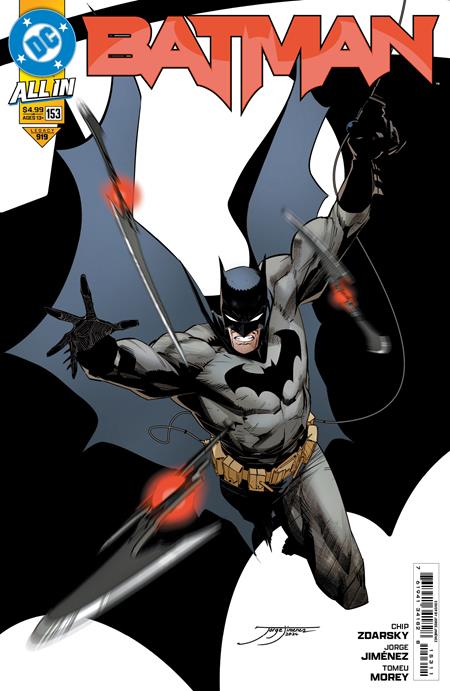 Batman #153 Cover A Jorge Jimenez | 1 October 2024