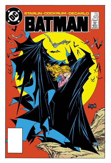 蝙蝠侠 #423 传真版 封面 A Todd McFarlane | 2026年10月6日
