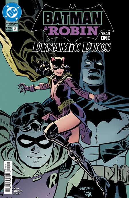 蝙蝠侠与罗宾：元年 动态双人组 #2 (共12期) 封面 A Chris Samnee | 2026年9月8日