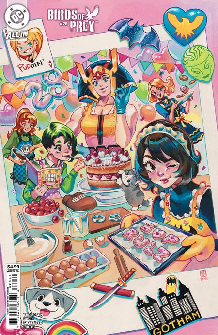 Birds of Prey #28 Cover D Rian Gonzales Card Stock Variant