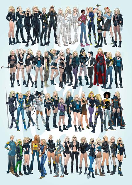 Black Canary Best of The Best #1 (of 6) Cover C Otto Schmidt Wraparound Card Stock Variant | 26 November 2024