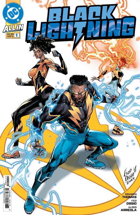 Black Lightning #1 Cover A Fico Ossio | 12 November 2024