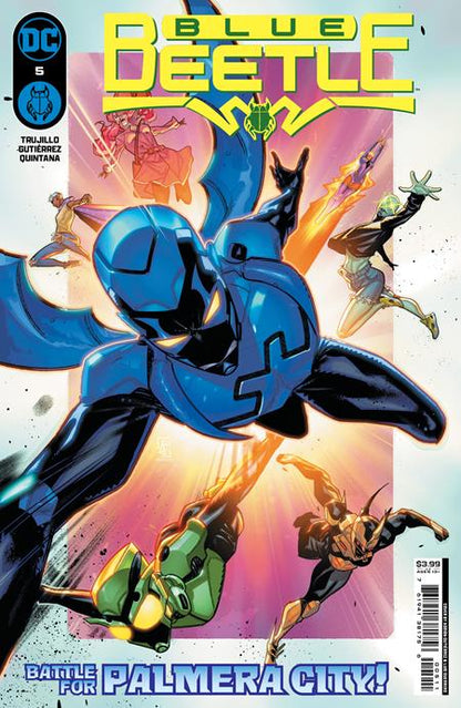 Blue Beetle #5 封面 A Adrian Gutierrez