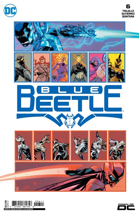Blue Beetle #6 封面 A Adrian Gutierrez