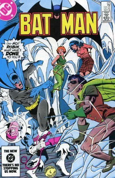 Batman #375 Newsstand (1984)