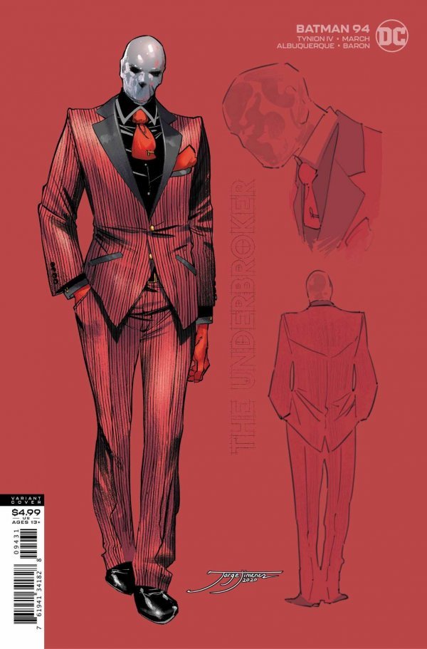 Batman #94 1:25 Jorge Jiménez Underbroker Variant