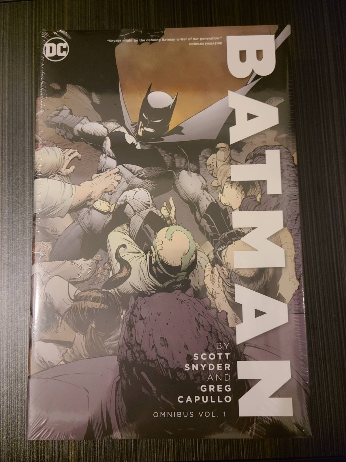 Batman by Snyder & Capullo Omnibus Hardcover Vol 01