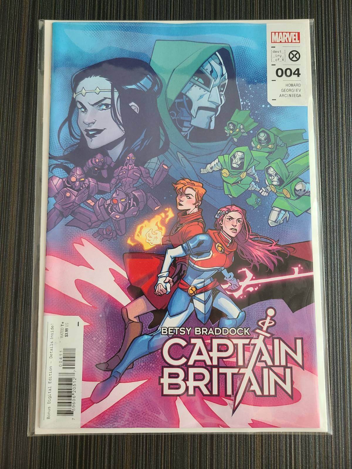 Betsy Braddock Captain Britain #4