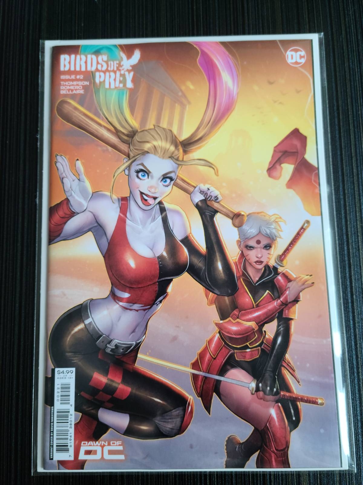 Birds of Prey #2 Cover B David Nakayama Connecting Variant