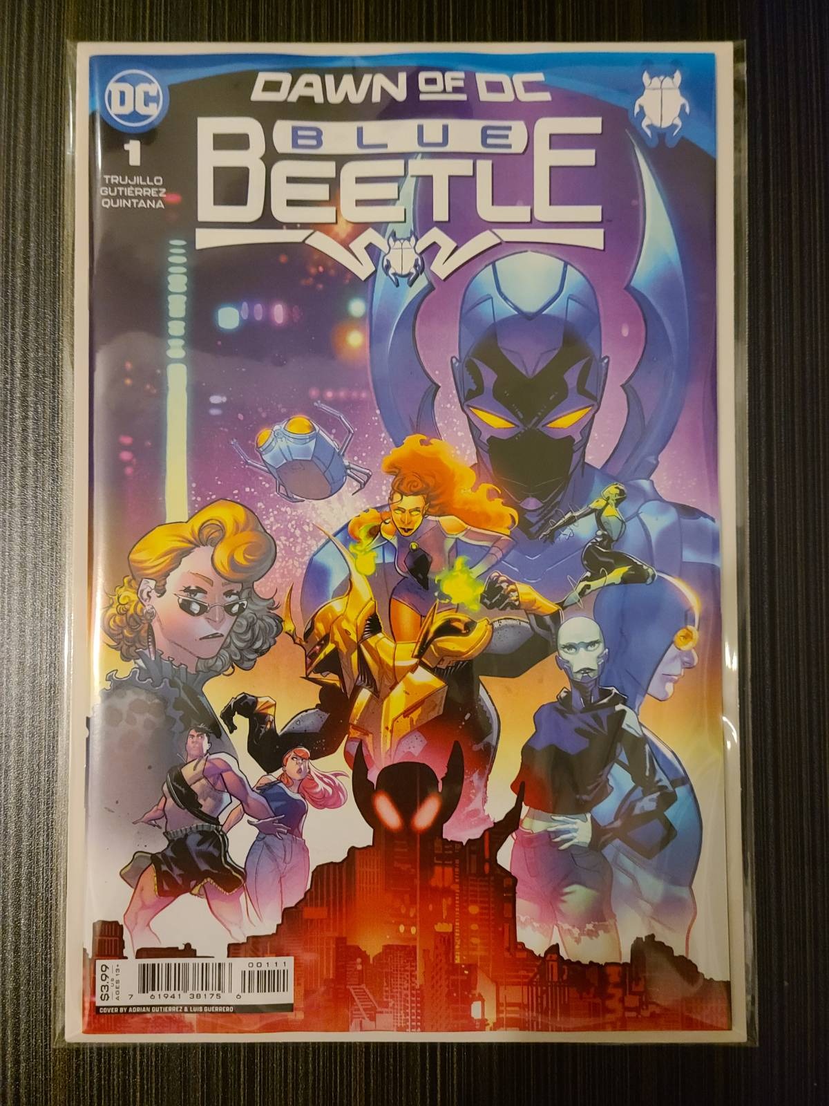 Blue Beetle #1 Cover A Adrian Gutierrez