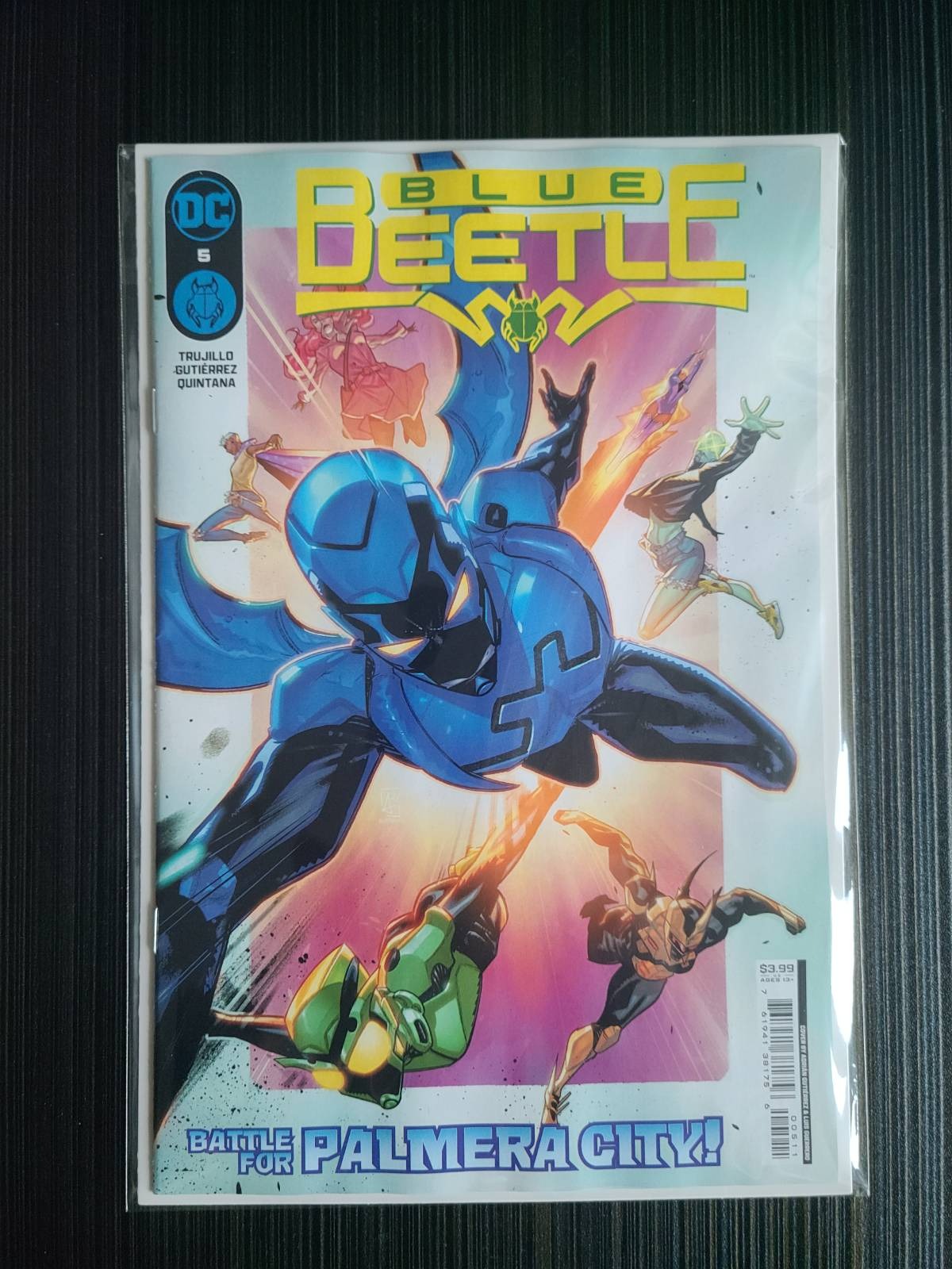 Blue Beetle #5 Cover A Adrian Gutierrez