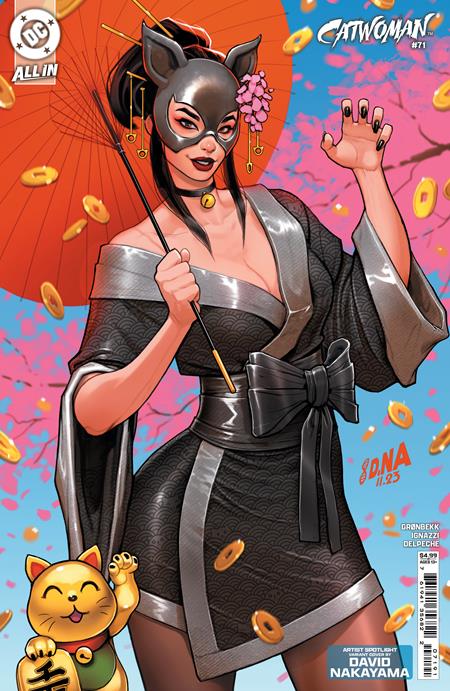 Catwoman #71 Cover D David Nakayama Artist Spotlight Card Stock Variant | 17 December 2024