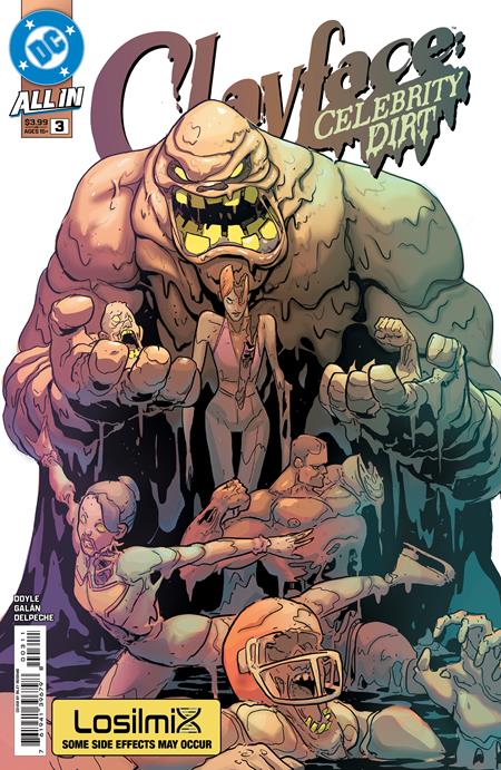 泥臉：名人醜聞 #3 (共 6 期) 封面 A Riley Rossmo | 2026 年 9 月 8 日