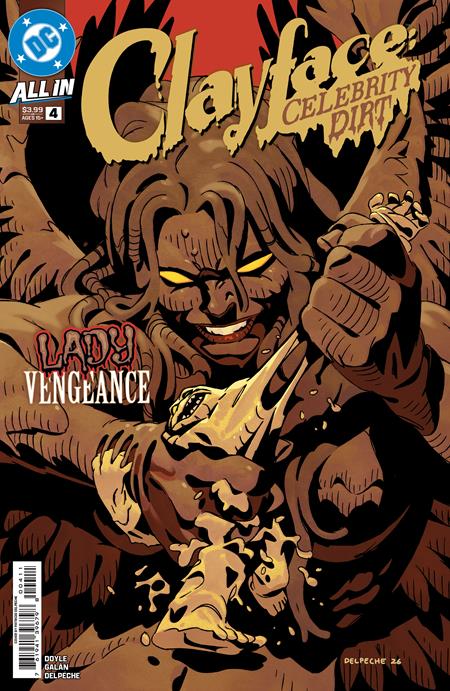 Clayface 名人秘闻 #4 (共6期) 封面 A Patrico Delpeche | 2026年10月13日