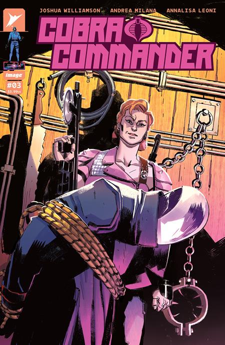 Cobra Commander #3 (of 5) Cover A Andrea Milana & Annalisa Leoni | 19 March 2024