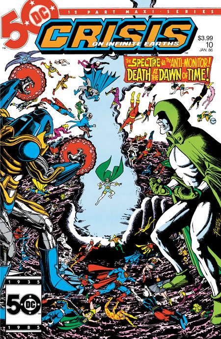 Crisis On Infinite Earths #10 Facsimile Edition Cover A George Perez | 14 January 2025