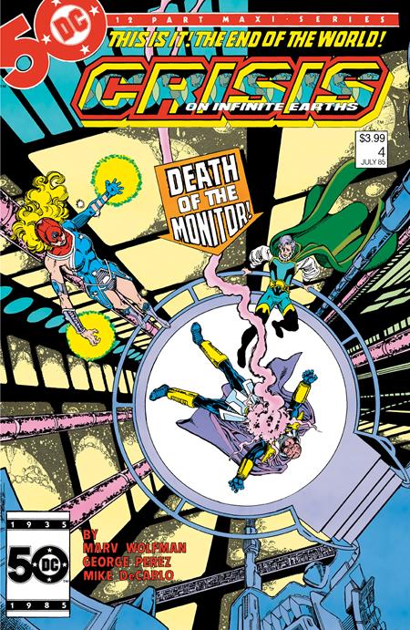 无限地球危机 #4 传真版封面 A George Perez