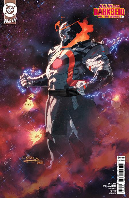 DC All In Saga Darkseid vs The World #1 (One Shot) Cvr C Javi Fernandez Card Stock Var | 27 October 2026