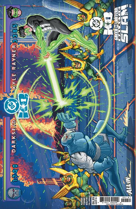 DC K.O. Green Lantern Galactic Slam #1 (One Shot) Cover E Juan Ferreyra Wraparound Card Stock Variant | 20 January 2025