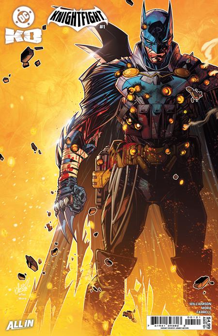 DC K.O. Knightfight #1 (of 4) Cover B Jonboy Meyers Card Stock Variant