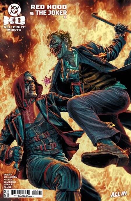 DC K.O. Red Hood vs Joker #1 (One Shot) Cover C Lee Bermejo Card Stock Variant | 23 December 2025