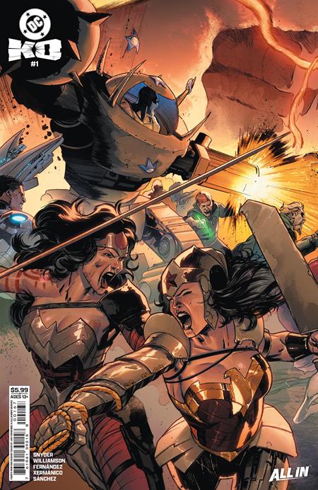 DC K.O. #1 (of 5) Fourth Printing Cover B Javi Fernandez Connecting Card Stock Variant | 28 April 2026