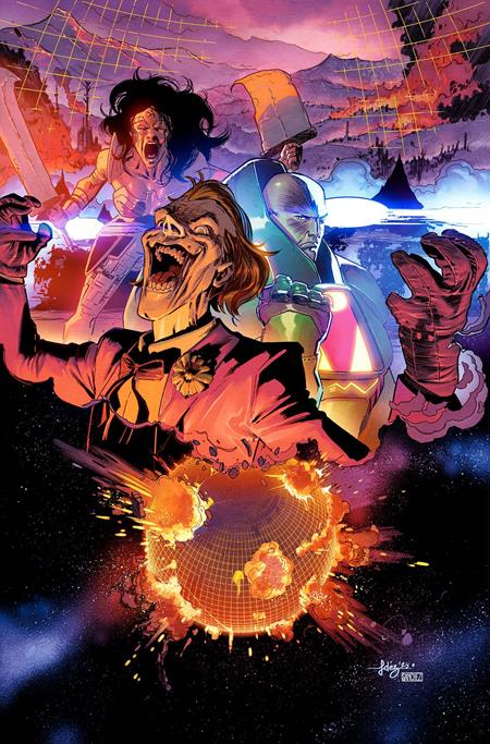 DC K.O. #3 (of 5) Cover A Javier Fernandez Acetate | 13 January 2025