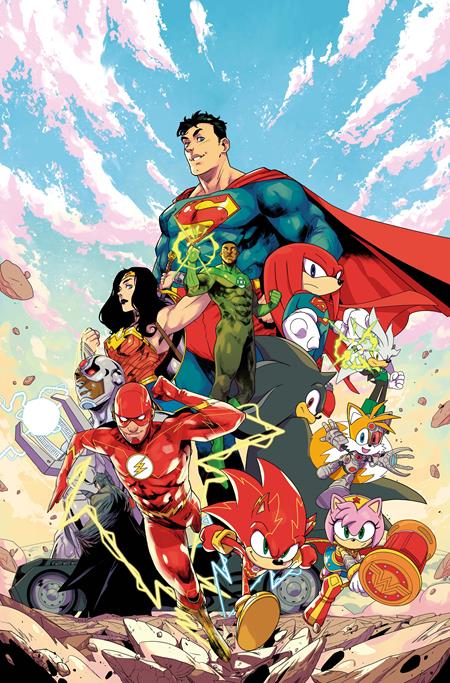 DC x Sonic The Hedgehog The Metal Legion #1 (of 5) Cover A Pablo M Collar | 5 May 2026