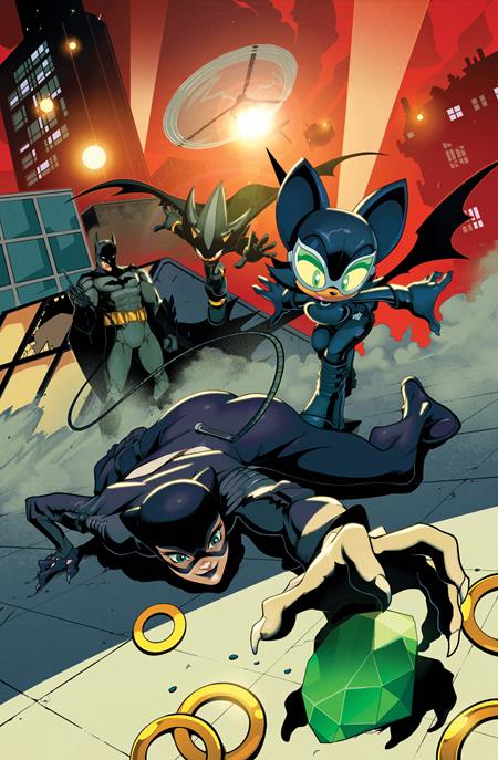 DC x Sonic The Hedgehog The Metal Legion #1 (of 5) Cover B Adam Bryce Thomas Card Stock Variant | 5 May 2026