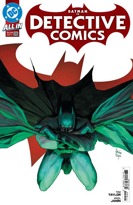 Detective Comics #1090 Cover A Mikel Janin | 22 October 2024