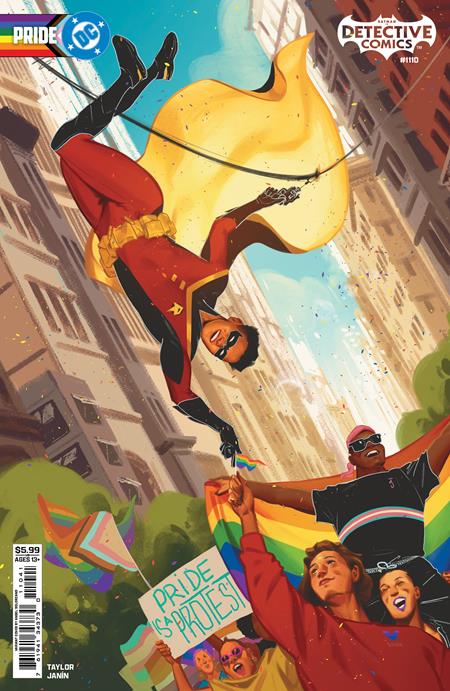 偵探漫畫 #1110 D版封面 Angel Solorzano DC Pride 厚卡紙變體版 | 2026年6月23日
