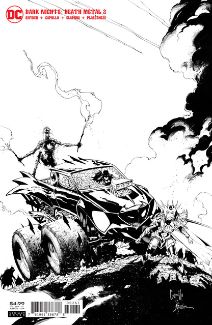 Dark Nights: Death Metal #2 1:100 Greg Capullo Black & White Variant