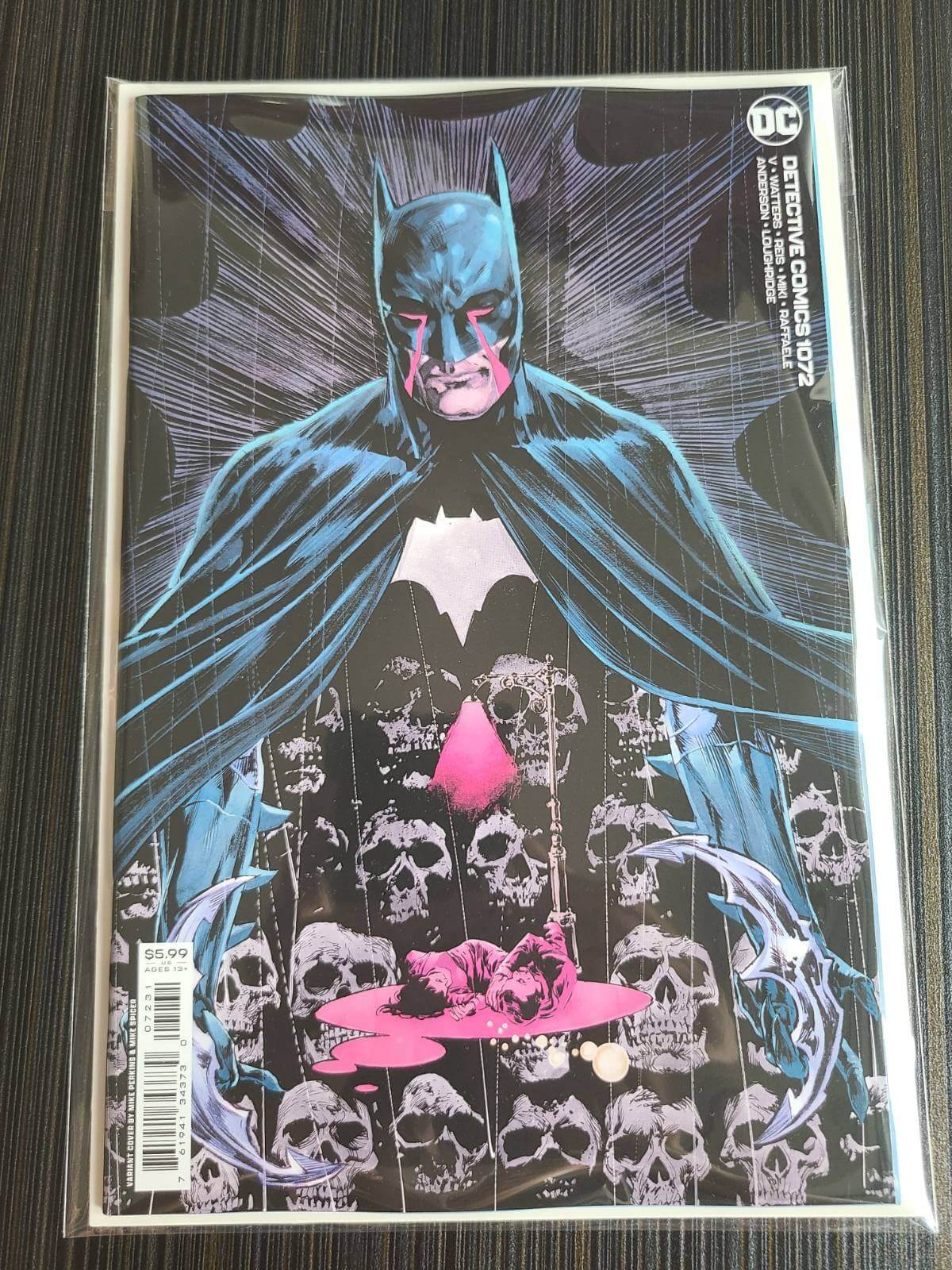 Detective Comics #1072 Cover C Mike Perkins Card Stock Variant