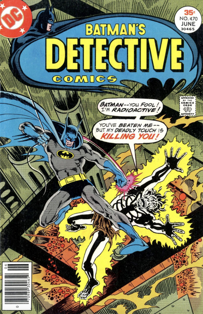 Detective Comics #470 (1977) Newsstand - Key Issue! 1st appearance of Silver St. Cloud!