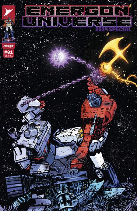 Energon Universe 2024 特別#1（一擊）封面沃倫·約翰遜和邁克·斯派塞 | 2024 年 5 月 8 日