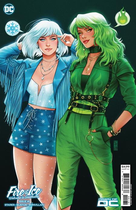 Fire & Ice Welcome to Smallville #1 (of 6) Cover C Jen Bartel Card Stock Variant