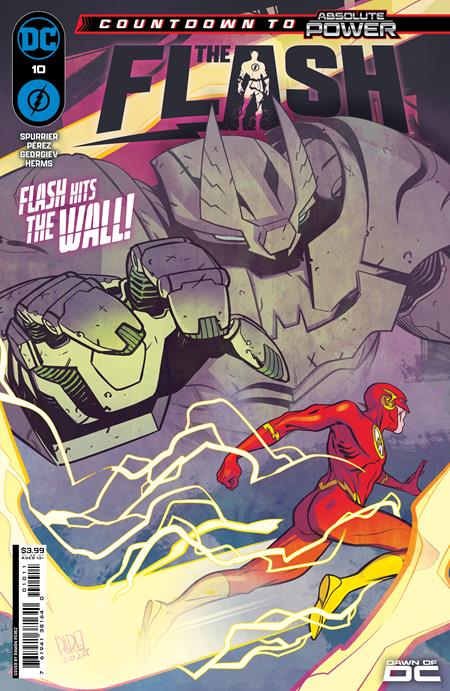 《閃電俠》#10 封面 A Ramon Perez | 2024 年 6 月 25 日