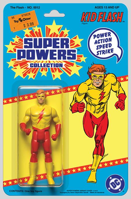 Flash #12 Cover D Jason Geyer & Alex Saviuk Dc Super Powers Card Stock Variant | 27 August 2024