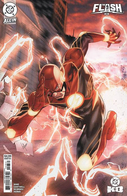 Flash #28 Cover E Lucas Meyer Card Stock Var (DC K.O.)
