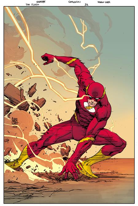 Flash #32 Cover C Giuseppe Camuncoli Card Stock Variant | 21 April 2026
